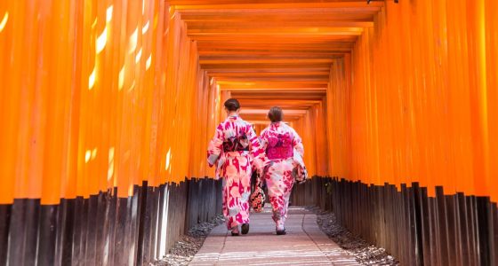to geishaer i Kyoto